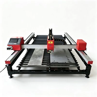 3000W delad-CNC-fiberlaserskärmaskin
